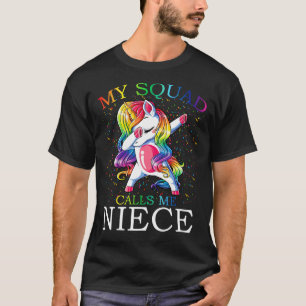 Camiseta Mi escuadrón me llama NIECE Unicorn