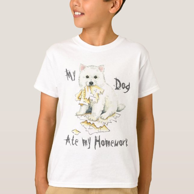 Camiseta Mi Eskie Ate Mi Hometría (Anverso)