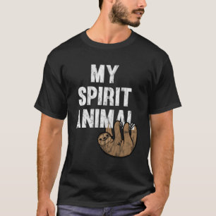 Camiseta Mi eslogan animal espiritual