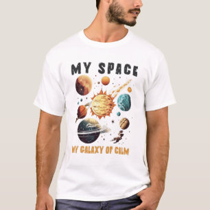 Camiseta Mi espacio, mi galaxia de la calma