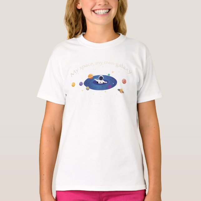 Camiseta Mi Espacio, Mi Propia Galaxia (Anverso)
