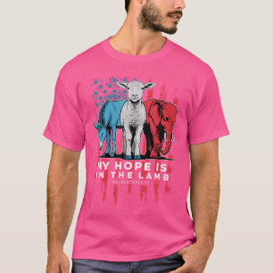 Camiseta Mi Esperanza Está En El Cordero Cristiano Jesús Di