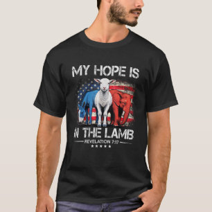 Camiseta Mi esperanza está en el Elefante de Cordero Donkey