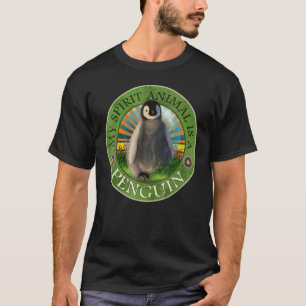 Camiseta Mi Espíritu Anima Es Un Ornitólogo Animal Pingüino