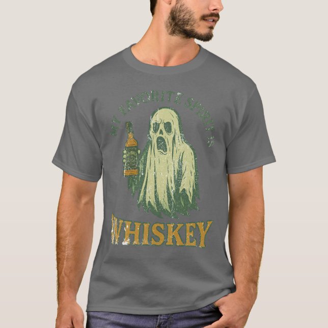Camiseta Mi espíritu favorito es Whiskey (Anverso)
