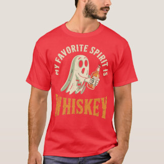 Camiseta Mi espíritu favorito es Whiskey