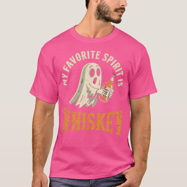 Camiseta Mi espíritu favorito es Whiskey (Anverso)