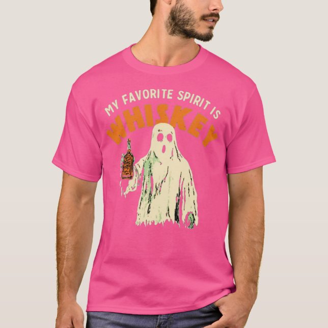 Camiseta Mi espíritu favorito es Whiskey (Anverso)
