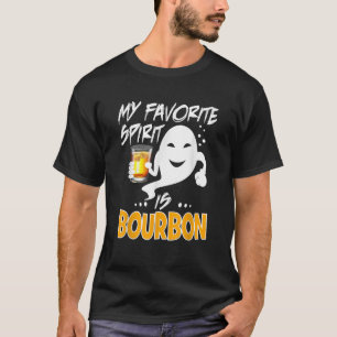 Camiseta Mi Espíritu Favorito Es Whiskey Funny Bourbon