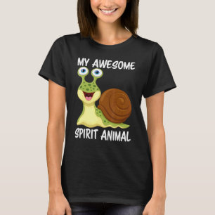 Camiseta Mi Espíritu Increíble Es Un Caracol De Caracol