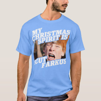 Camiseta Mi espíritu Navidad es Scut Farkus