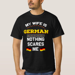 Camiseta Mi esposa es Alemania Alemania Alemania Roots