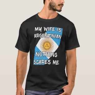 Camiseta Mi Esposa Es Argentina, Argentina, Patrimonio De L