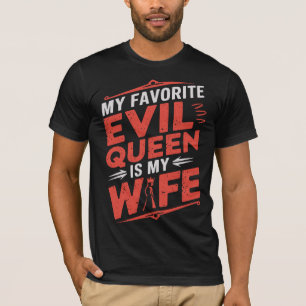 Camiseta Mi esposa es mi reina malvada favorita - Romance G