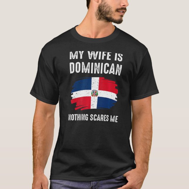 Camiseta Mi Esposa Es Patrimonio De La Bandera Del Orgullo  (Anverso)