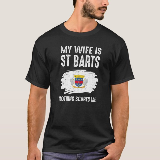 Camiseta Mi Esposa Es Patrimonio De La Bandera Del Orgullo  (Anverso)