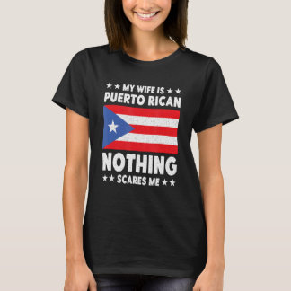 Camiseta Mi esposa es patrimonio puertorriqueño de Puerto R