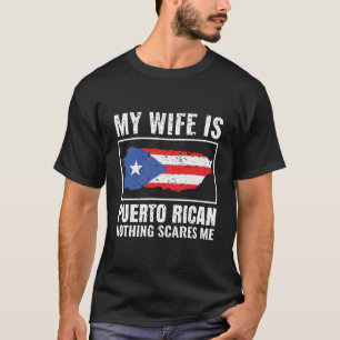Camiseta Mi esposa es patrimonio puertorriqueño de Puerto R
