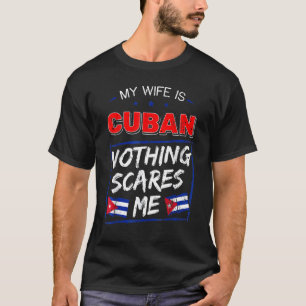 Camiseta Mi Esposa Es República Cubana De Cuba Rota Orgullo