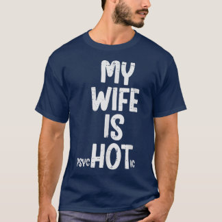 Camiseta Mi Esposa Es Un Padres Muy Divertido Día Esposo Pa