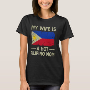 Camiseta Mi esposa es una divertida esposa de un esposo fil