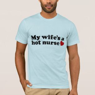Camiseta Mi esposa es una enfermera caliente