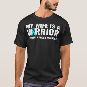 Camiseta Mi Esposa Es Una Guerrera Para Concienciar Sobre E