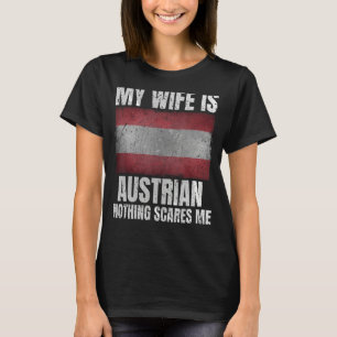 Camiseta Mi esposa es una imprenta austríaca para su esposo