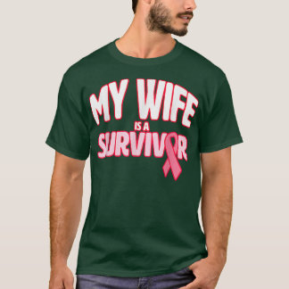 Camiseta Mi Esposa Es Una Sobreviviente Concienciación Sobr