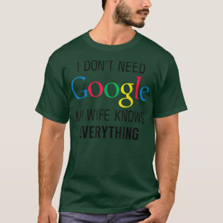 Camiseta Mi esposa sabe todo Funny Husband Dad Novio