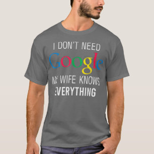 Camiseta Mi Esposa Sabe Todo Lo Divertido Que El Esposo Pap