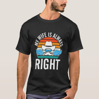 Camiseta Mi Esposo Está Bien Señor Humor Dichos Memes