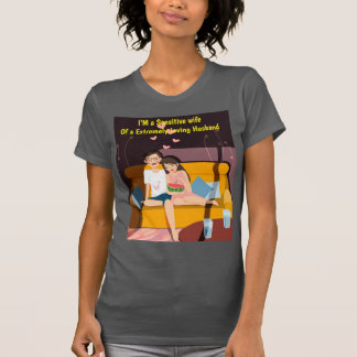 Camiseta Mi esposo y yo, extremadamente cariñosos
