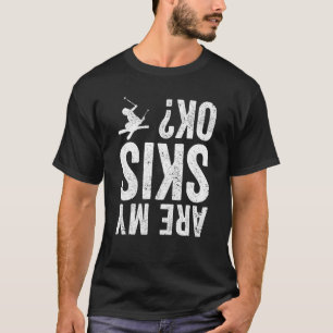 Camiseta Mi Esquí Está Bien Esquiar Deportes De Invierno De
