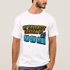 Camiseta Mi estación favorita es ventilador a tope – Divert