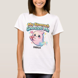 Camiseta Mi estómago me dejó fantasmagóricamente