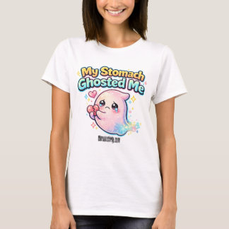 Camiseta Mi estómago me dejó fantasmagóricamente