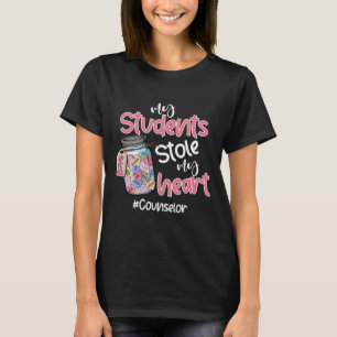 Camiseta Mi estudiante robó el corazón del consejero el día