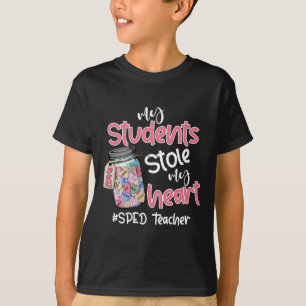 Camiseta Mi estudiante robó mi corazón Sped Teacher San Val