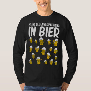Camiseta Mi experiencia de vida en la cerveza 18 años