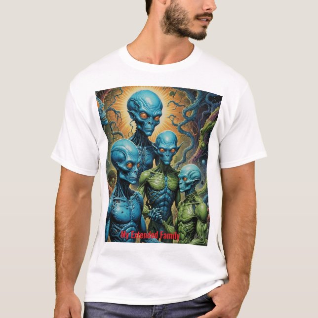 Camiseta Mi familia extendida (Anverso)