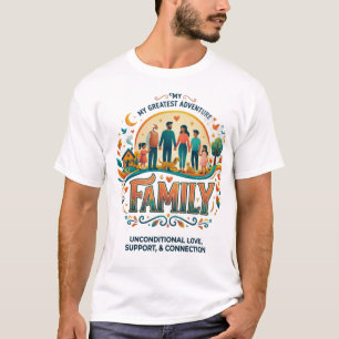 Camiseta Mi Familia Mi Mayor Aventura