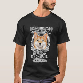 Camiseta Mi Familia Mi Shiba Inu Love Dog