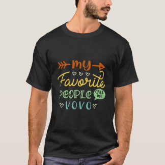 Camiseta Mi Favorito Me Llama Vovo Cute Abuelo G