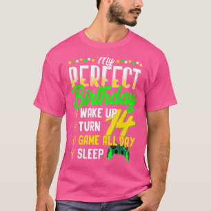 Camiseta Mi Fiesta De Cumpleaños Perfecta Para Jugador De 1