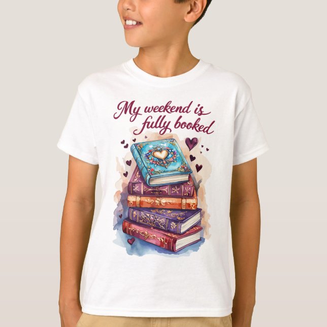 Camiseta Mi fin de semana está completamente reservado (Anverso)