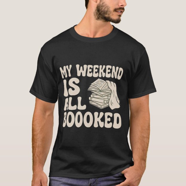 Camiseta Mi Fin De Semana Está Completamente Reservado – Ci (Anverso)