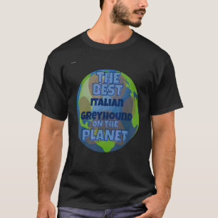 Camiseta Mi galgo italiano es el mejor perro del mundo