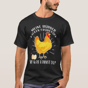 Camiseta Mi gallina Kacken Desayuno Pollo Holder