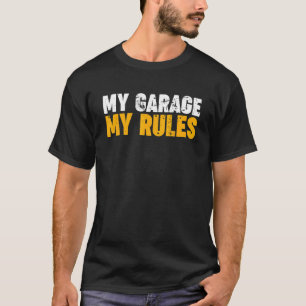 Camiseta Mi garaje mis reglas